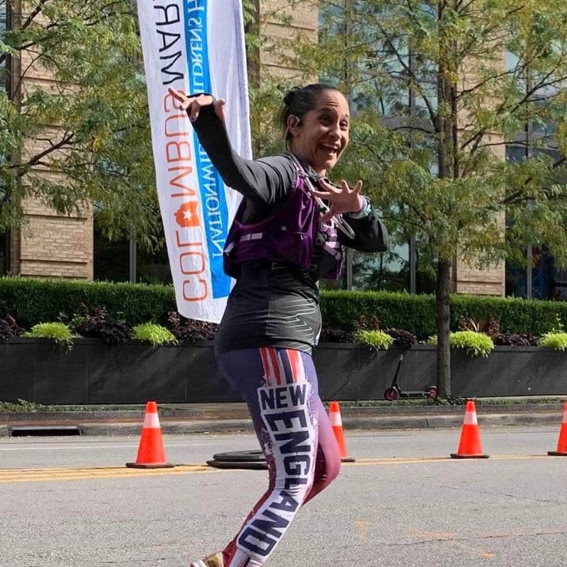 Irene, RunBuzz coached athlete