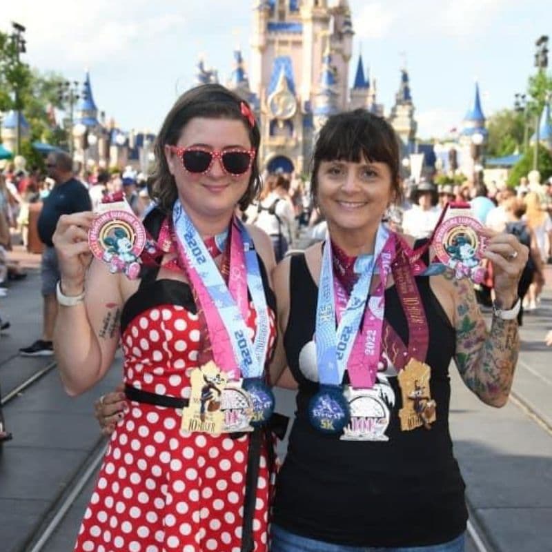 Stephanie and Roni — RunBuzz coached athletes