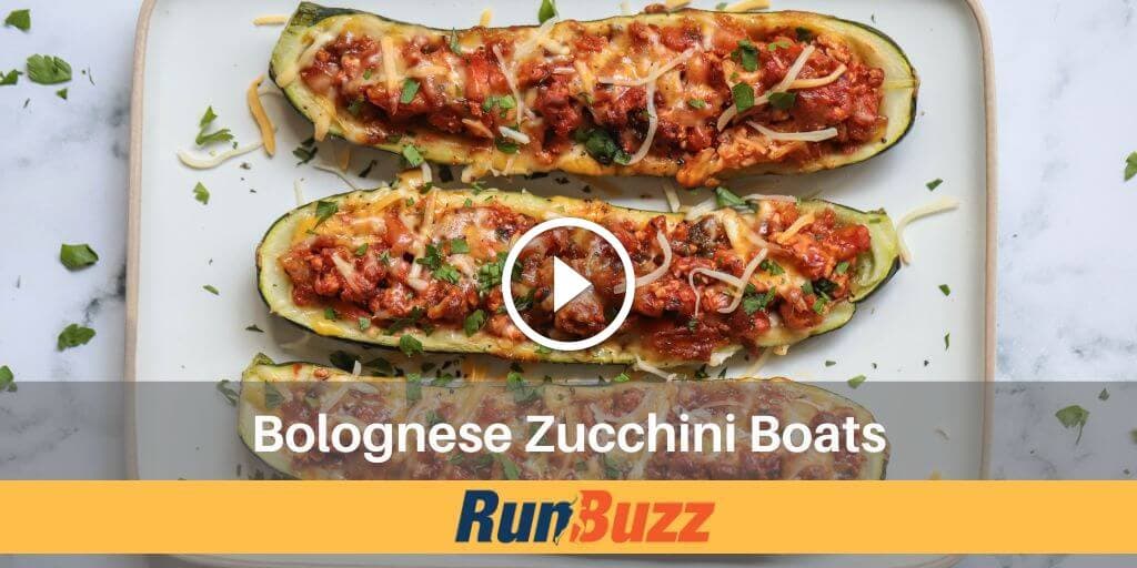 Bolognese Zucchini Boats