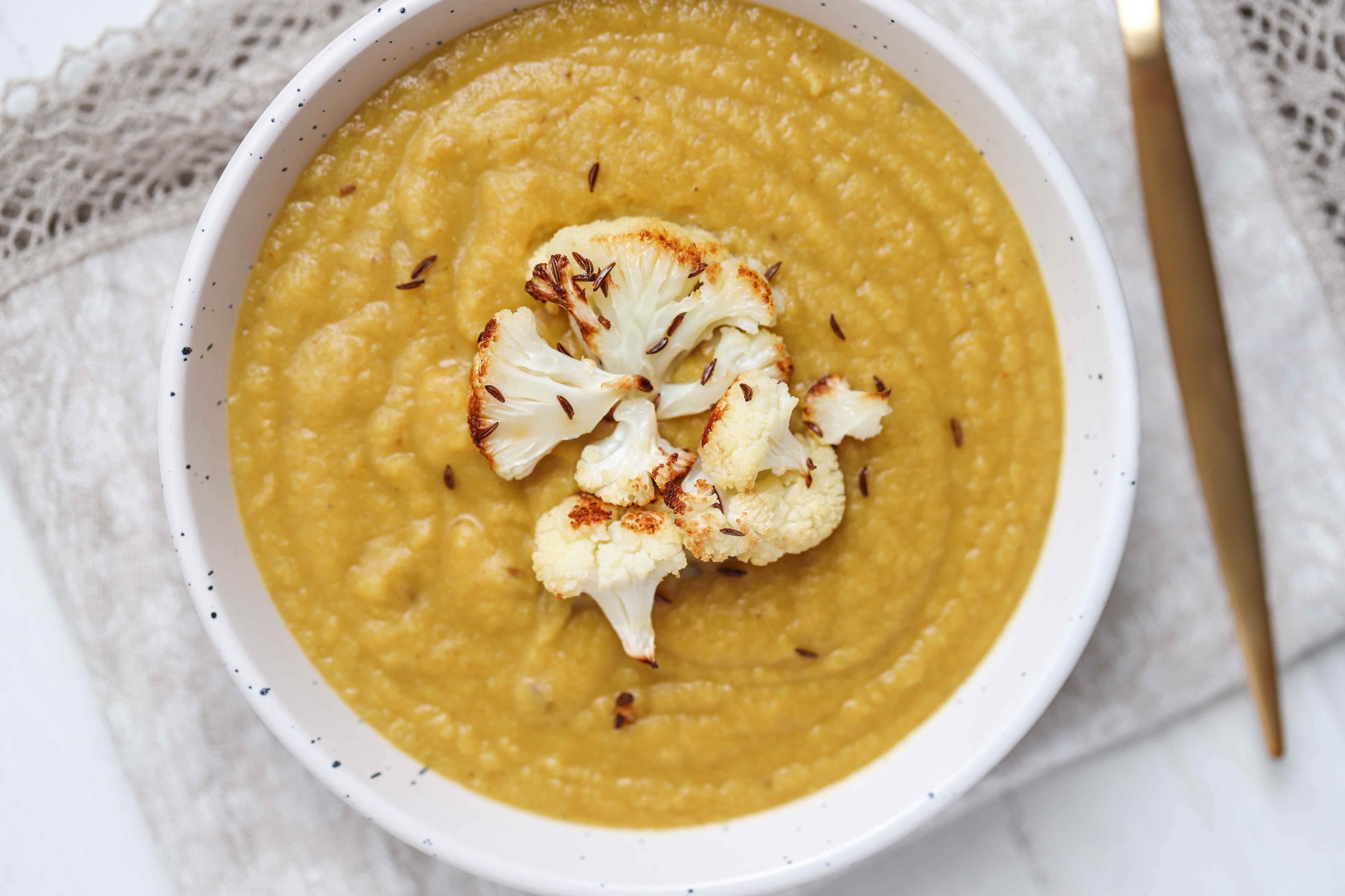 Curried Cauliflower Soup