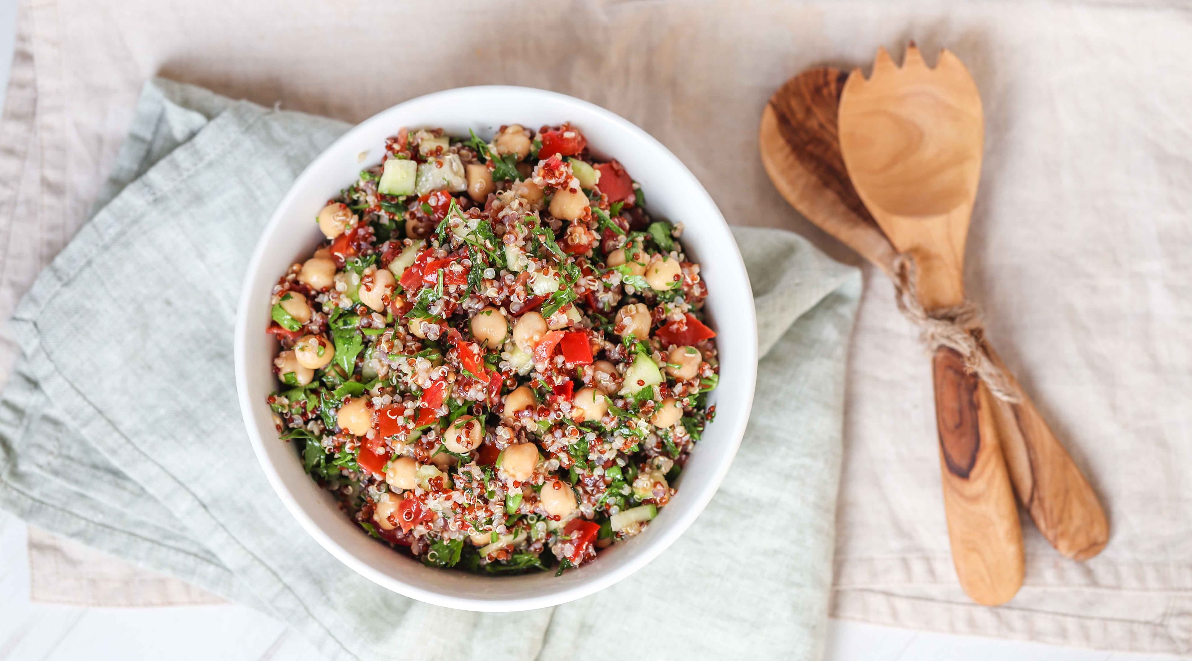 Chickpea and Quinoa Tabbouleh