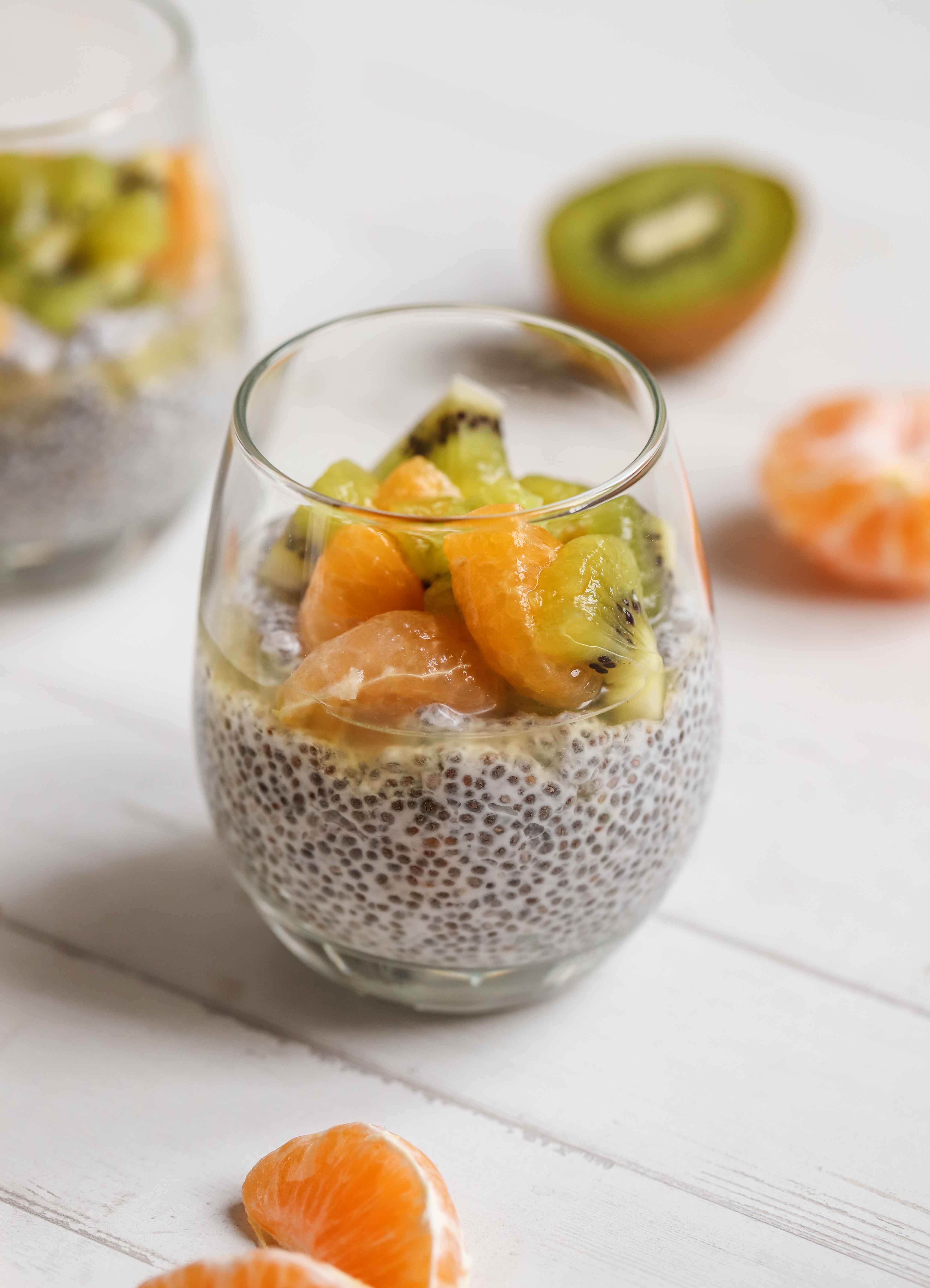 Coconut and Chia Seed Pudding