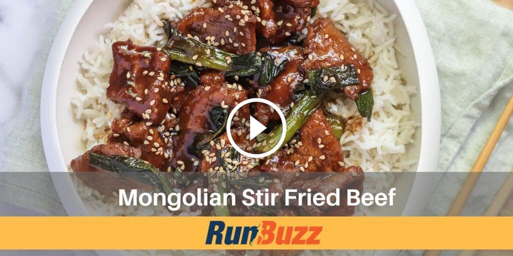 Healthy Mongolian Stir Fried Beef