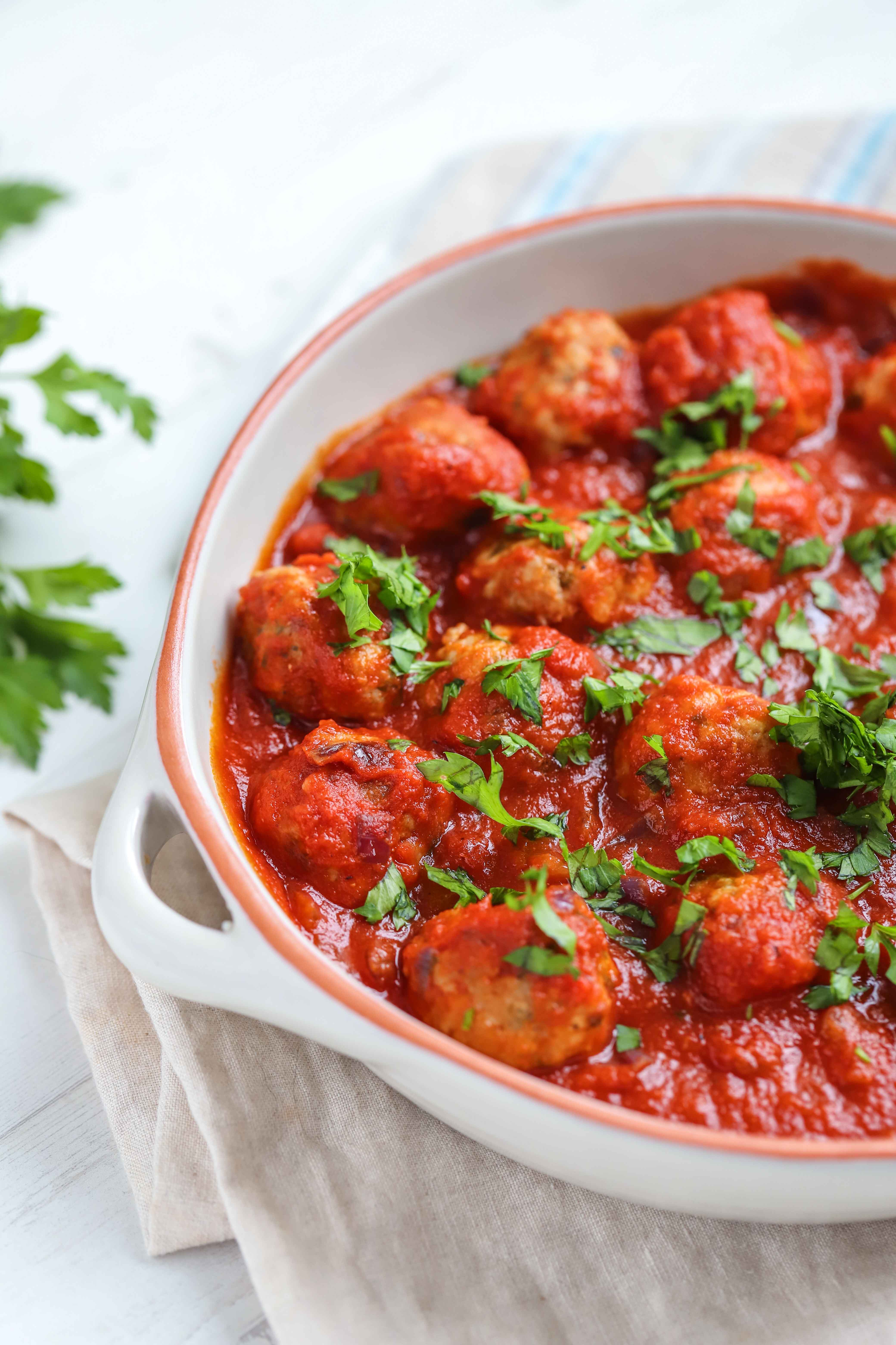 Pork Meatballs in Tomato Sauce
