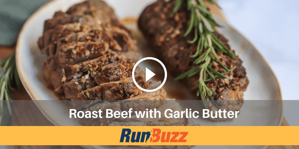 Mouth-Watering Roast Beef with Garlic Butter