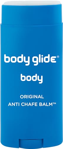 Body Glide Original Anti Chafe Balm | Anti Chafing Stick | Prevent Arm, Chest, Butt, Thigh, Ball Chafing & Irritation | Trusted Skin Protection Since 1996 |2.5oz