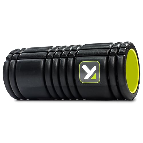 TriggerPoint Grid 1.0 Foam Roller - 13' Multi-Density Massage Roller for Deep Tissue & Muscle Recovery - Relieves Tight, Sore Muscles & Kinks, Improves Mobility & Circulation - Targets Key Body Parts