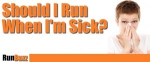 running while sick