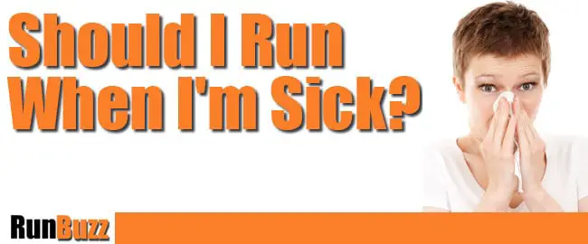 running while sick
