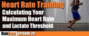 How to estimate max heart rate and lactate threshold for heart rate training