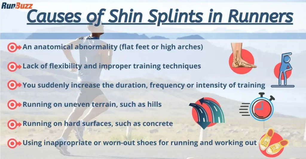 common causes of shin splints