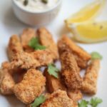 Air Fryer Fish Fingers and Tartar Sauce rec