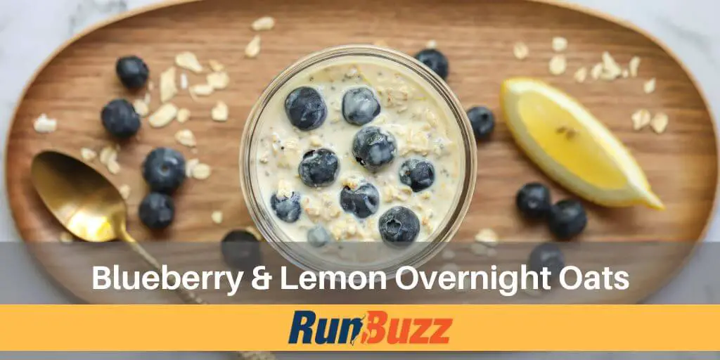 Blueberry and Lemon Overnight Oats - Healthy Runner Recipes