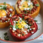 Bolognese Stuffed Peppers recipe