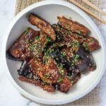 Chinese Eggplant with Garlic Sauce recipe