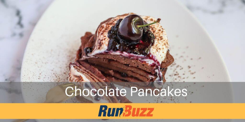 Chocolate Pancakes Recipe - Healthy Runner Recipes