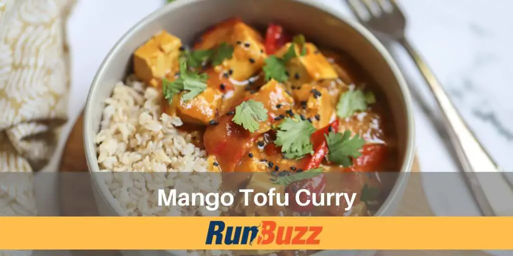 Mango Tofu Curry - Healthy Runner Recipes
