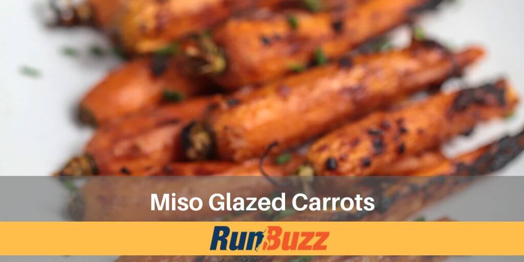 Miso Glazed Carrots - Healthy Runner Recipes