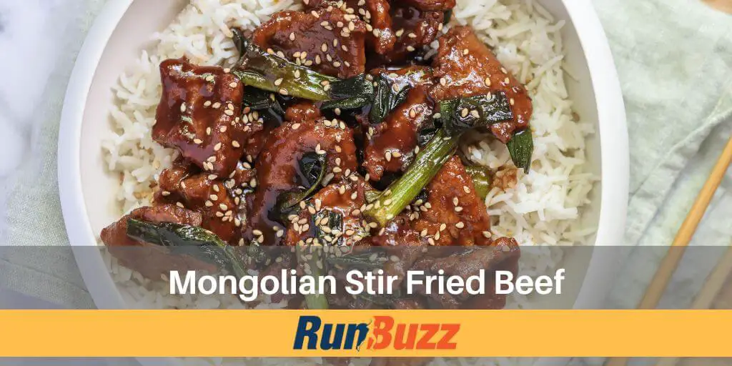 Mongolian Stir Fried Beef - Healthy Runner Recipes