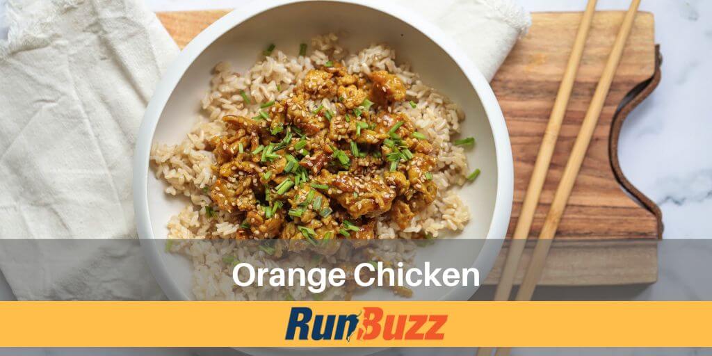 Orange Chicken - Healthy Runner Recipes