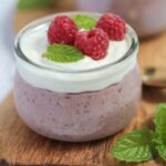 Raspberry Chia Oats Pudding recipe