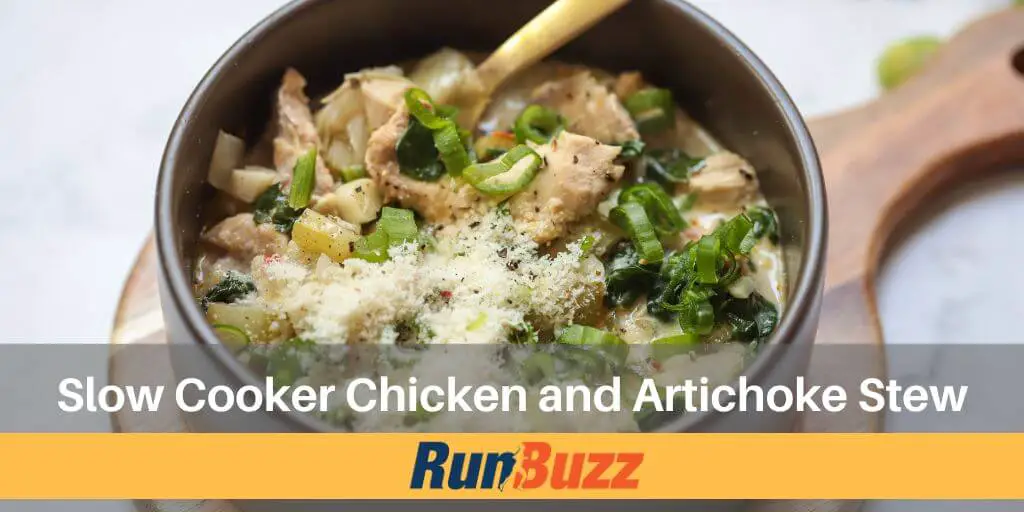 Slow Cooker Chicken and Artichoke Stew - Healthy Runner Recipes