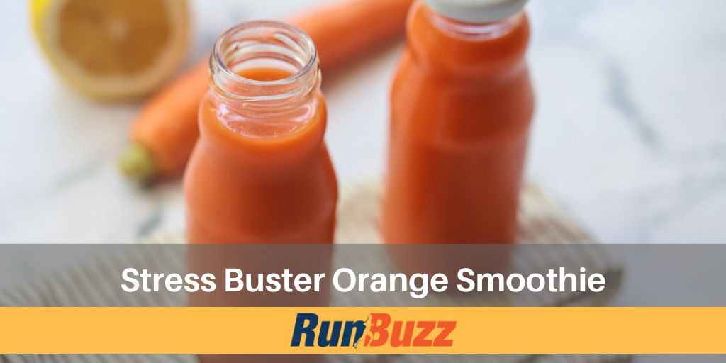 Stress Buster Orange Smoothie - Healthy Runner Recipes