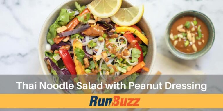 Thai Noodle Salad With Peanut Dressing Healthy Recipes For Runners Thai Noodle Salad With Peanut Dressing Healthy Recipes For Runners