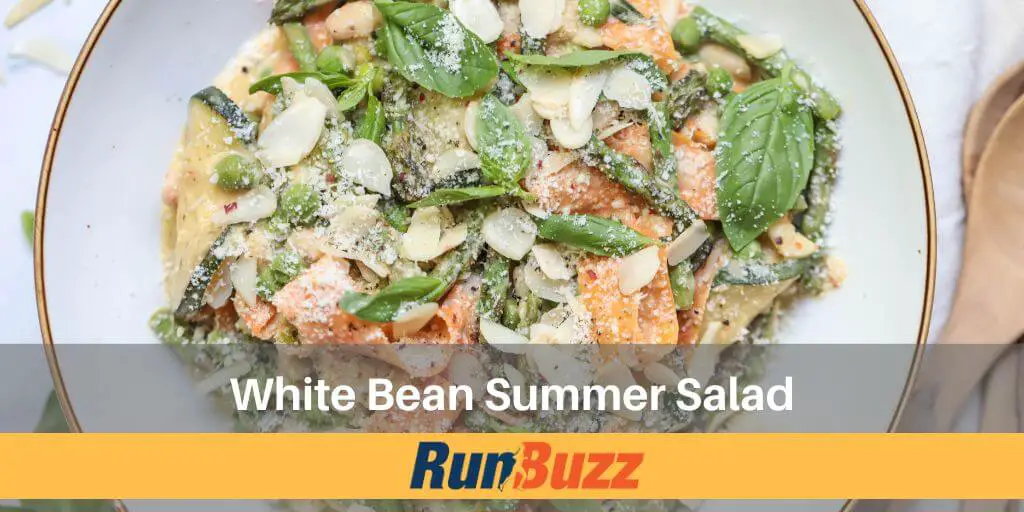 White Bean Summer Salad - Healthy Runner Recipes