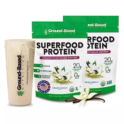 Superfood Protein, Plant-Based Protein Powder – Super Food + Essential Greens