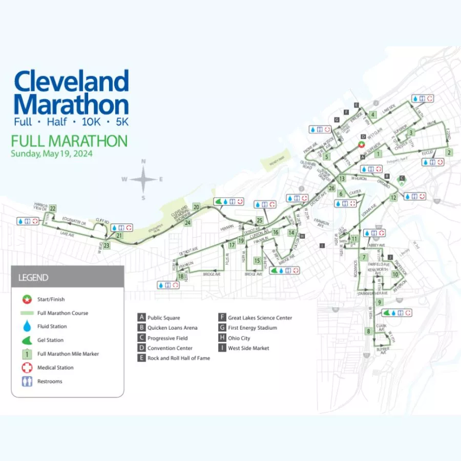Cleveland OH Full Marathon