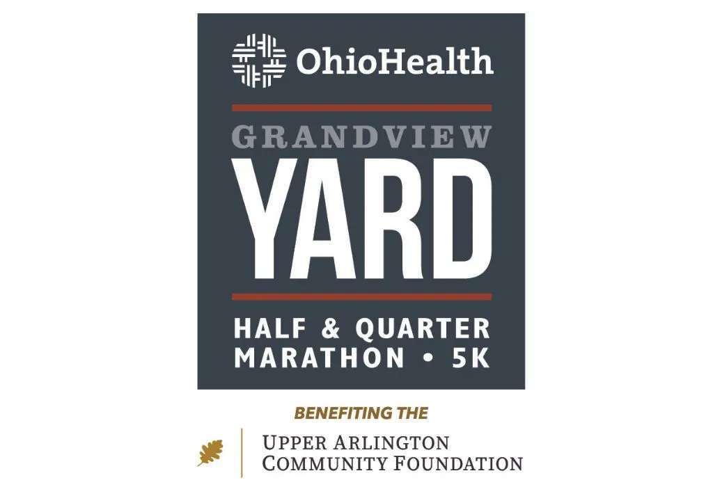 Grandview yard Half and Quarter Marathon Race logo