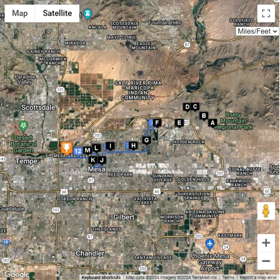 Mesa Marathon, Half Marathon and 10K Race Information