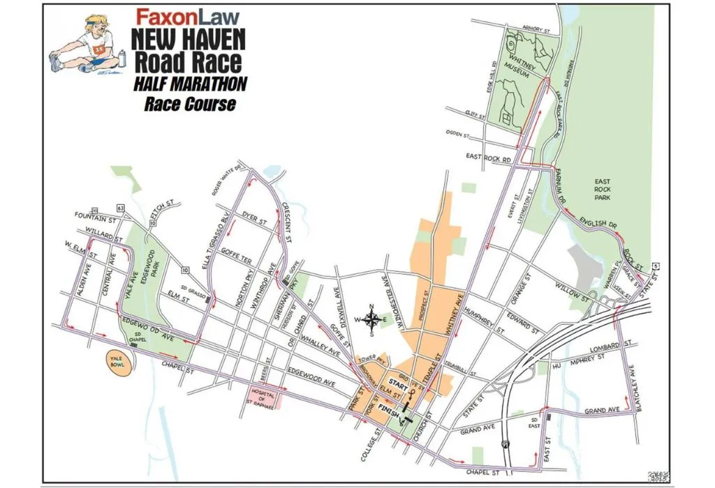 Faxon Law New Haven Road Race Half Marathon